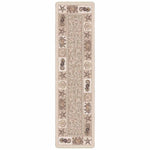 Tidal Life Beige Rug - 2 x 8