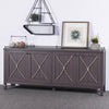 Knotted Rope Four Paneled Sideboard