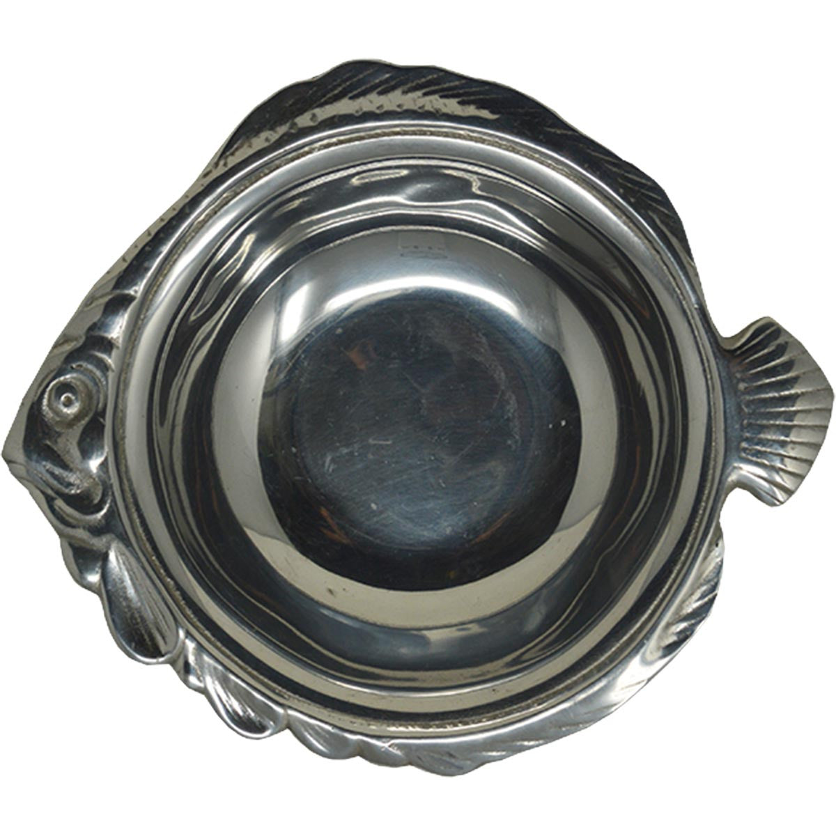Pewter Fish Serving Bowl