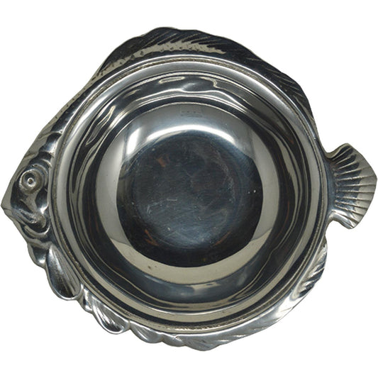 Pewter Fish Serving Bowl