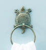 Sea Turtle Cast Iron Hand Towel Holder - OUT OF STOCK