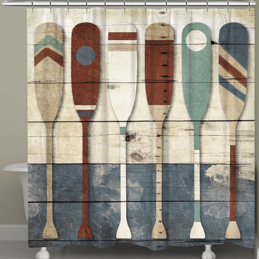Paddles Shower Curtain - OUT OF STOCK UNTIL 12/11/2026