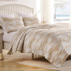 Ocean Drift Sand Quilt Bed Set - King/Cal. King