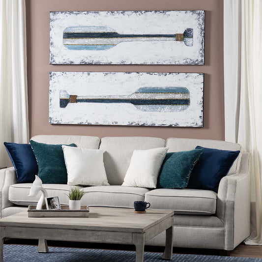Up Paddle Wall Art - Set of 2