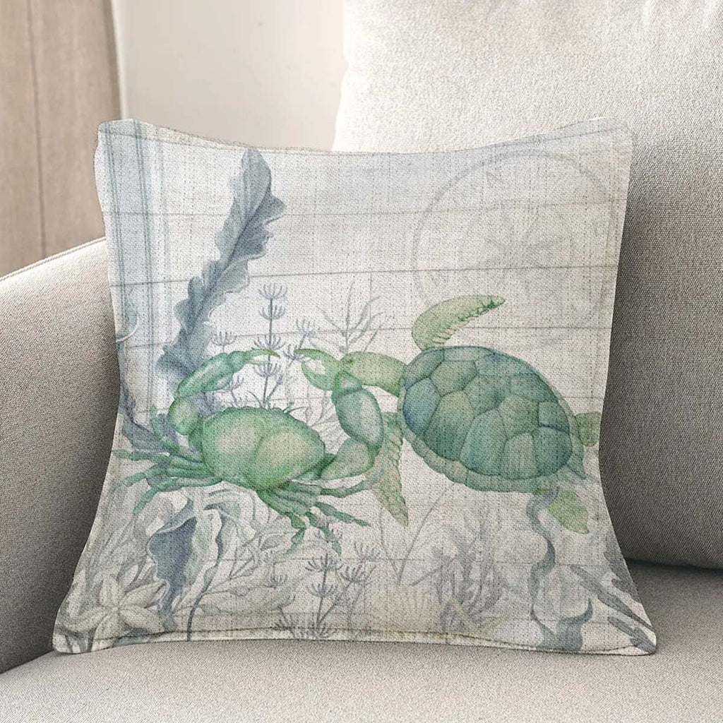 Turtle Reef Pillow