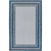 Baker Beach Multi Border Indoor/Outdoor Rug - 8 x 10