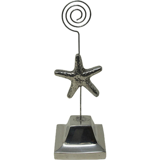Pewter Starfish Photo Holder