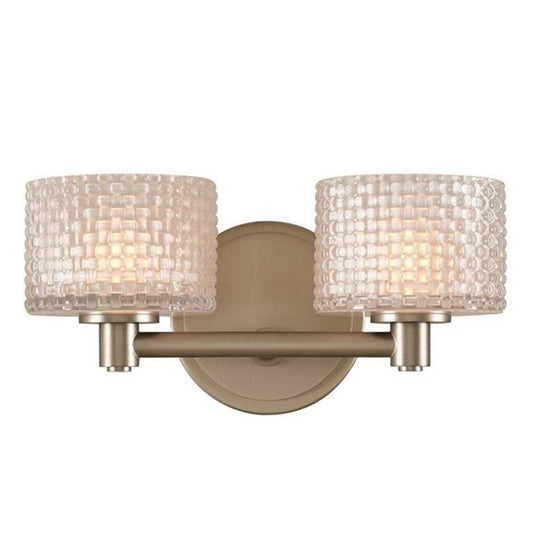 Sallow 2 Light Vanity Light - Satin