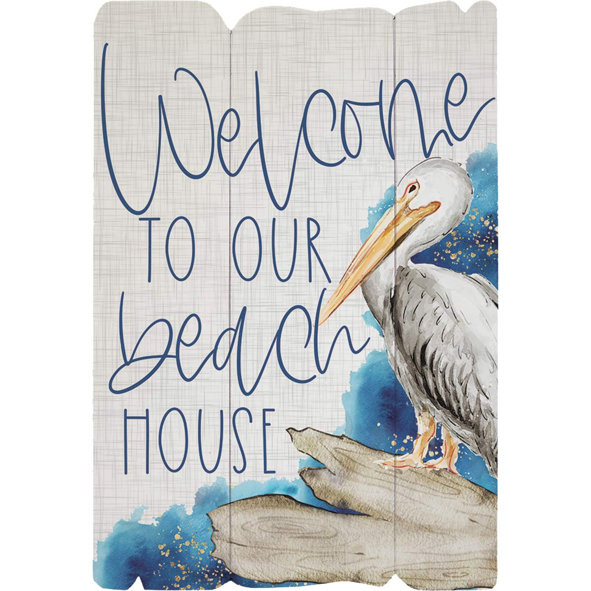 Beach House Pelican Wall Art