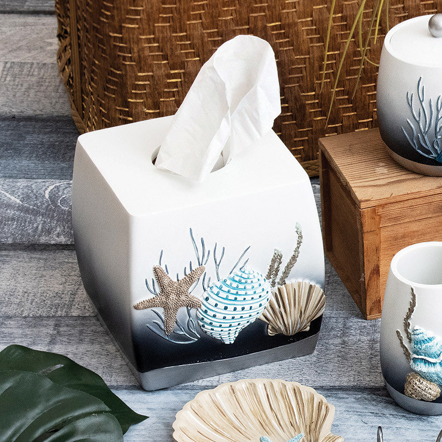 Camden Shells Tissue Box- SALE
