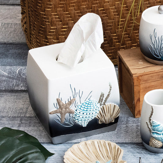Camden Shells Tissue Box- SALE