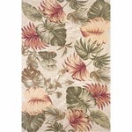 Sparta Beige Palm Leaves Rug - 5 x 8 - OUT OF STOCK UNTIL 10/20/2026