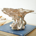 Octopus & Shell Serving Dish - 13 Inch