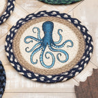 Seven Seas Octopus Braided Trivet - Set of 3