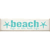 Best Beach Life Wood Sign