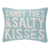 Coastal Beachy Bliss Hooked Pillow