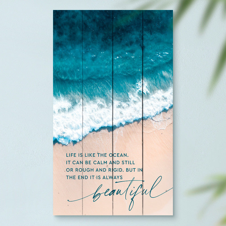 Life & the Ocean Pallet Wall Art - OUT OF STOCK UNTIL 08/04/2026
