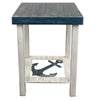 Nautical Anchor Square End Table