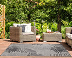 Foggy Fronds Indoor/Outdoor Rug - 5 x 8