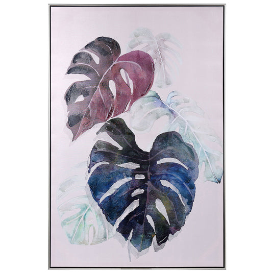 Palm Frond Abundance 2 Framed Canvas