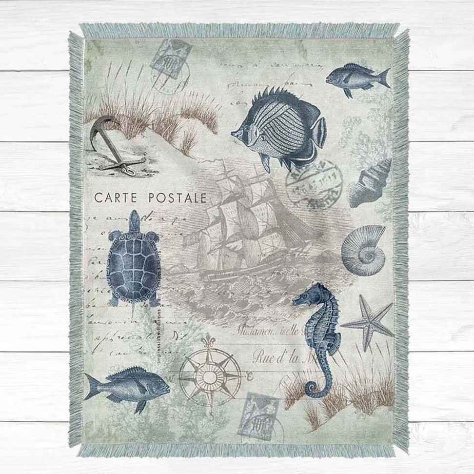 Ship Voyage Throw - Large