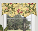 Sunny Island Scalloped Filler Valance