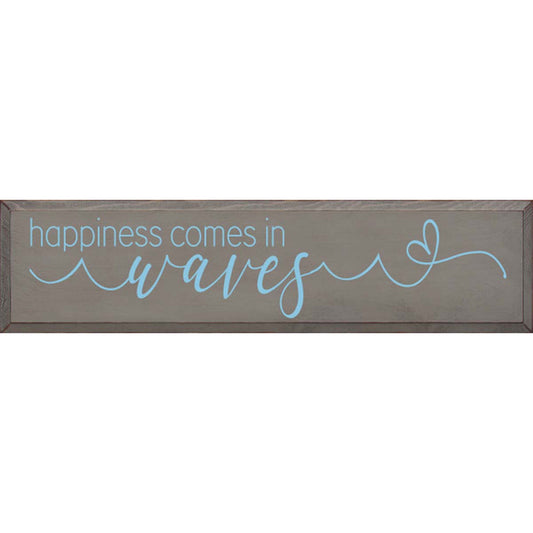 Happiness Waves Wall Art