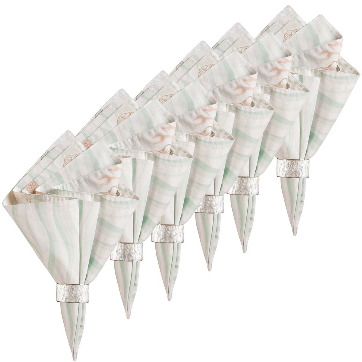 Enchanted Mermaids Napkins - Set of 6