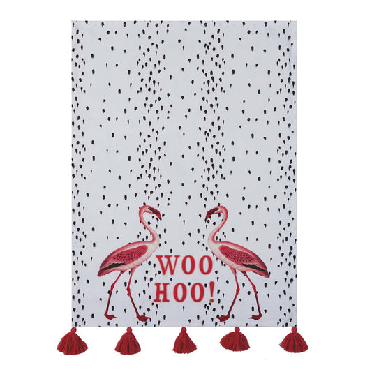 Woohoo Bird Kitchen Towels - Set of 4