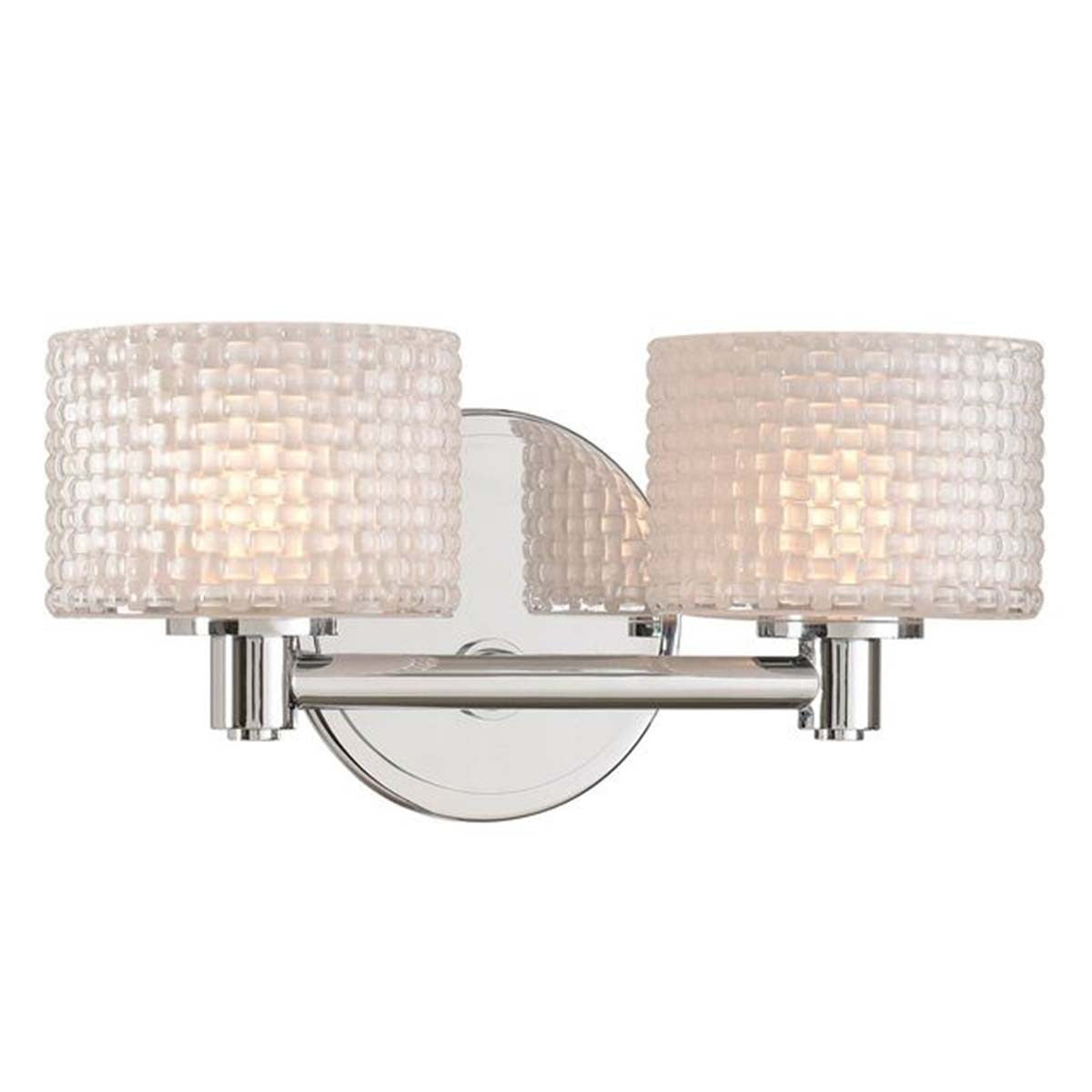 Sallow 2 Light Vanity Light - Chrome
