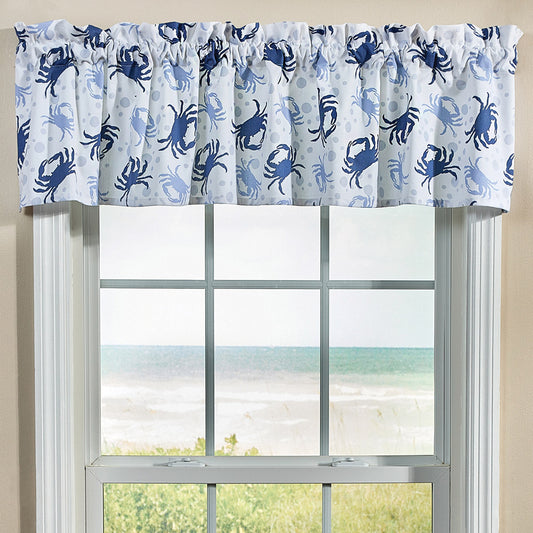 Chesapeake Blue Crab Valance