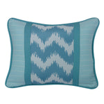 Catalina Rectangle Chevron and Stripes Pillow
