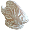 Cretan Seas Clay Fish Sculpture - Beige