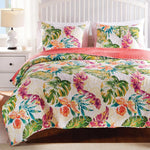 Tropical Flora Quilt Bed Set - Full/Queen - SALE