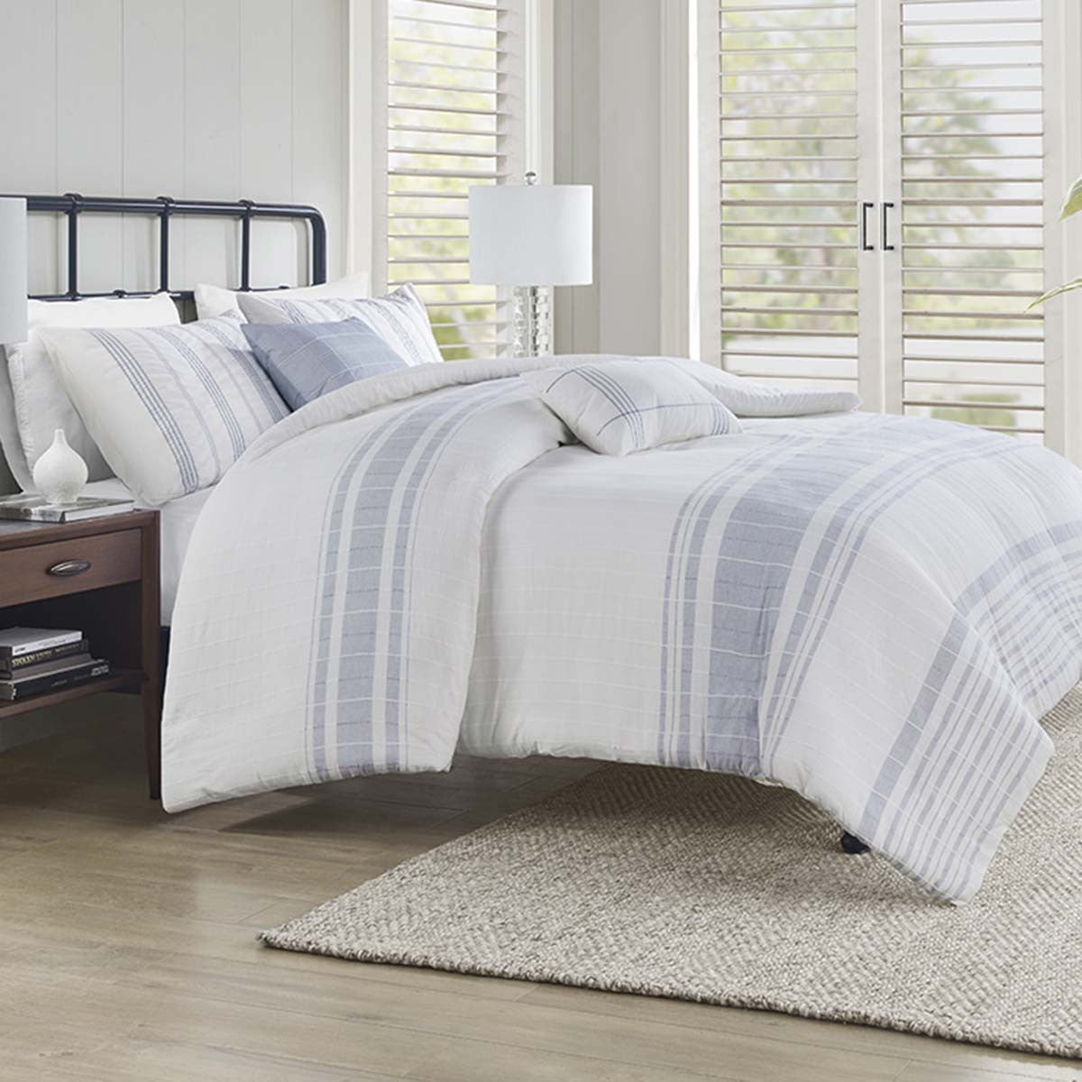Seabreeze Stripes Duvet Set - King/Cal King