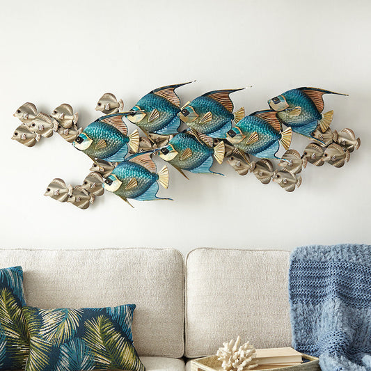 Gathering Angelfish Wall Art