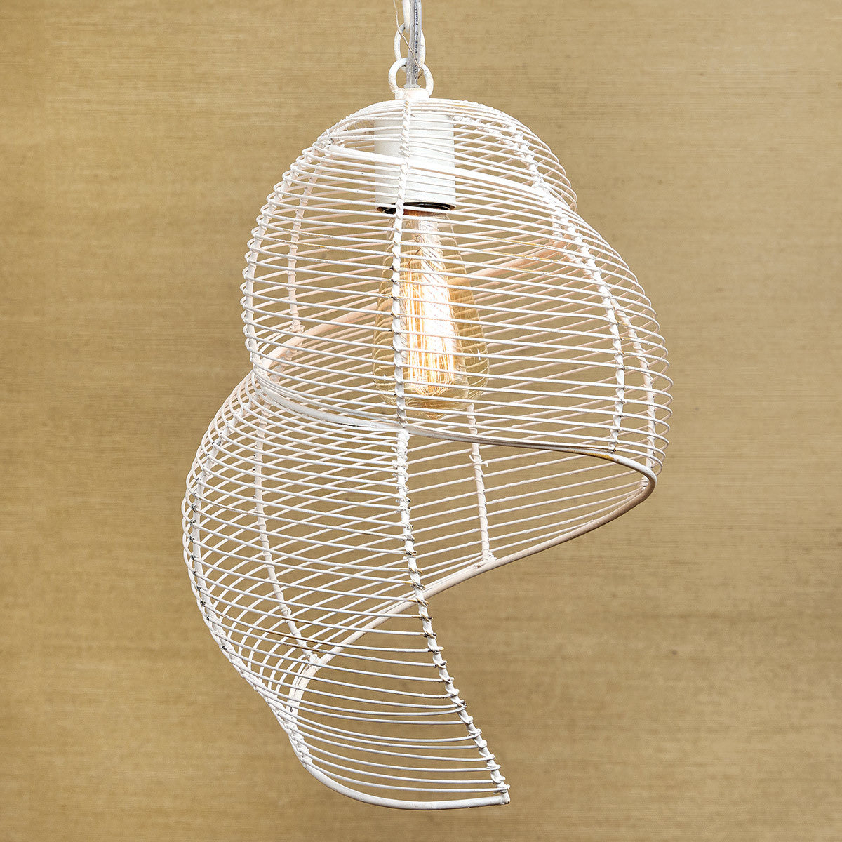 Seashell Spiral Pendant Light- SALE