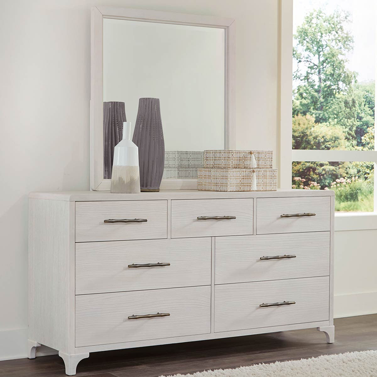 Amalfi Dresser with Mirror - OUT OF STOCK UNTIL 09/18/2026