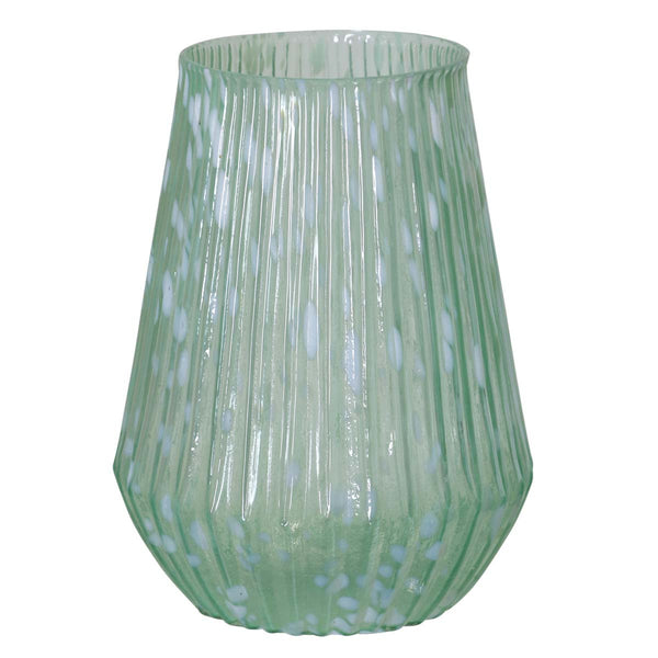 Green Ocean Glass Vase