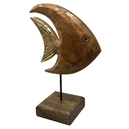Angelfish Carved Fish - Large