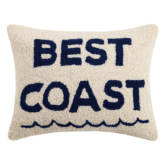 Coastal Dreams Hooked Pillow - OUT OF STOCK UNTIL 09/24/2026