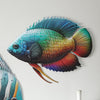 Tropical Fish Wall Art - 15 1/2 Inch