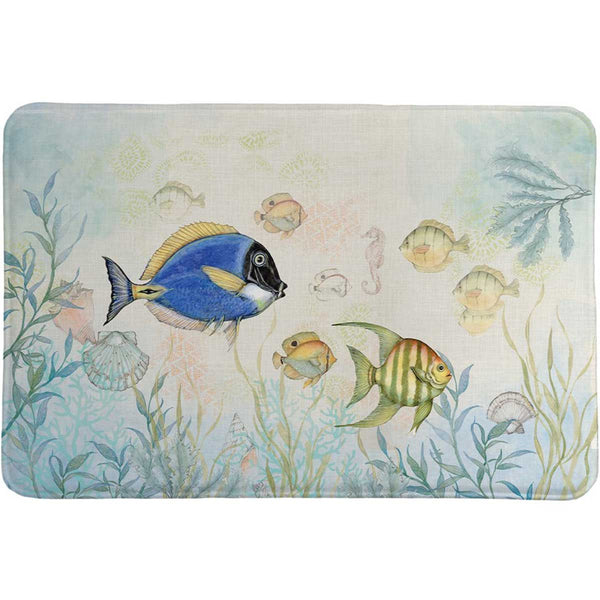 Reef Dwellers Memory Foam Rug