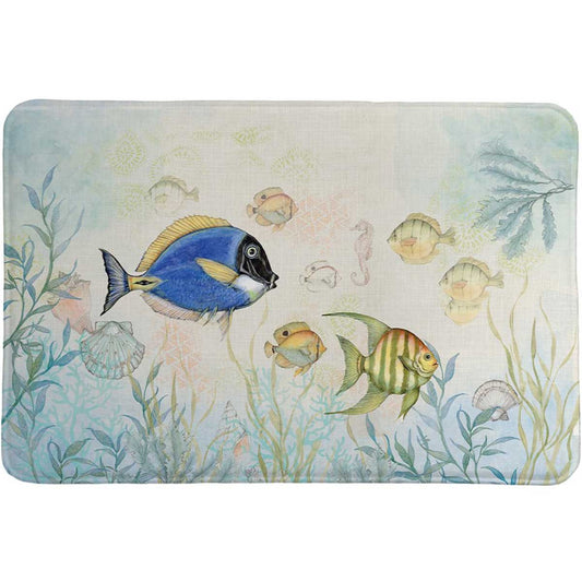 Reef Dwellers Memory Foam Rug
