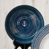 Anchor Cobalt Dessert Plate - Set of 6