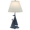 Nautical Blue Boats Table Lamp