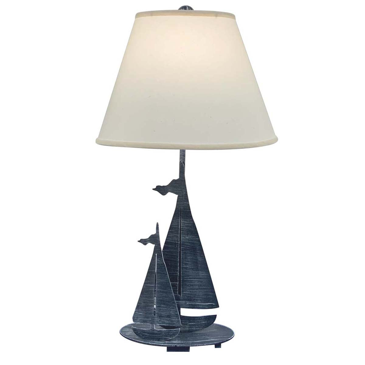 Nautical Blue Boats Table Lamp