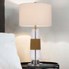 Slim Bubble Glass Rope Table Lamp