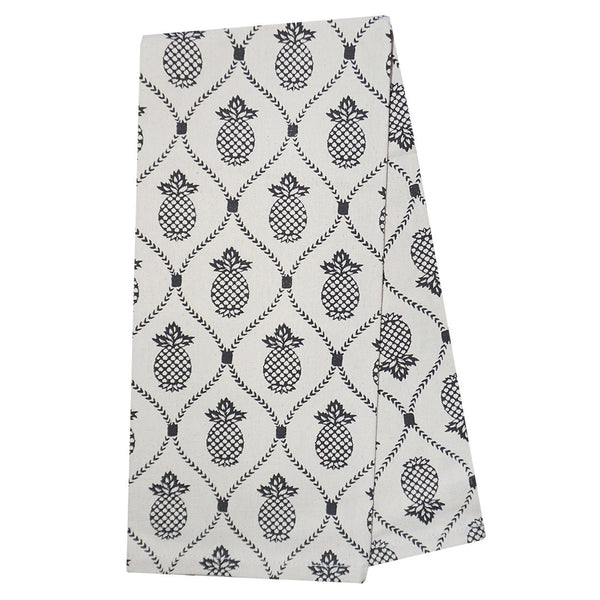 Pineapple Garden Kitchen Towels -  Set of 4