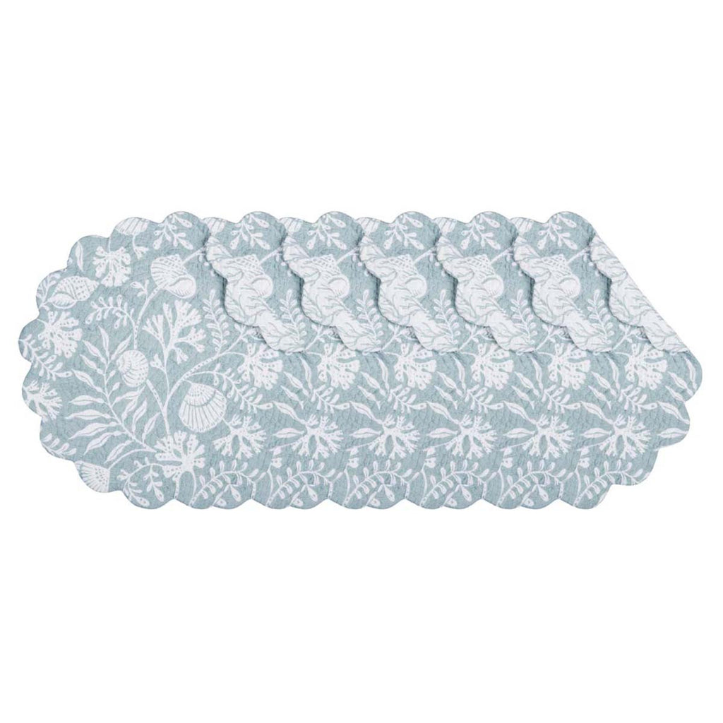 Coral Bay Round Placemats - Set of 6